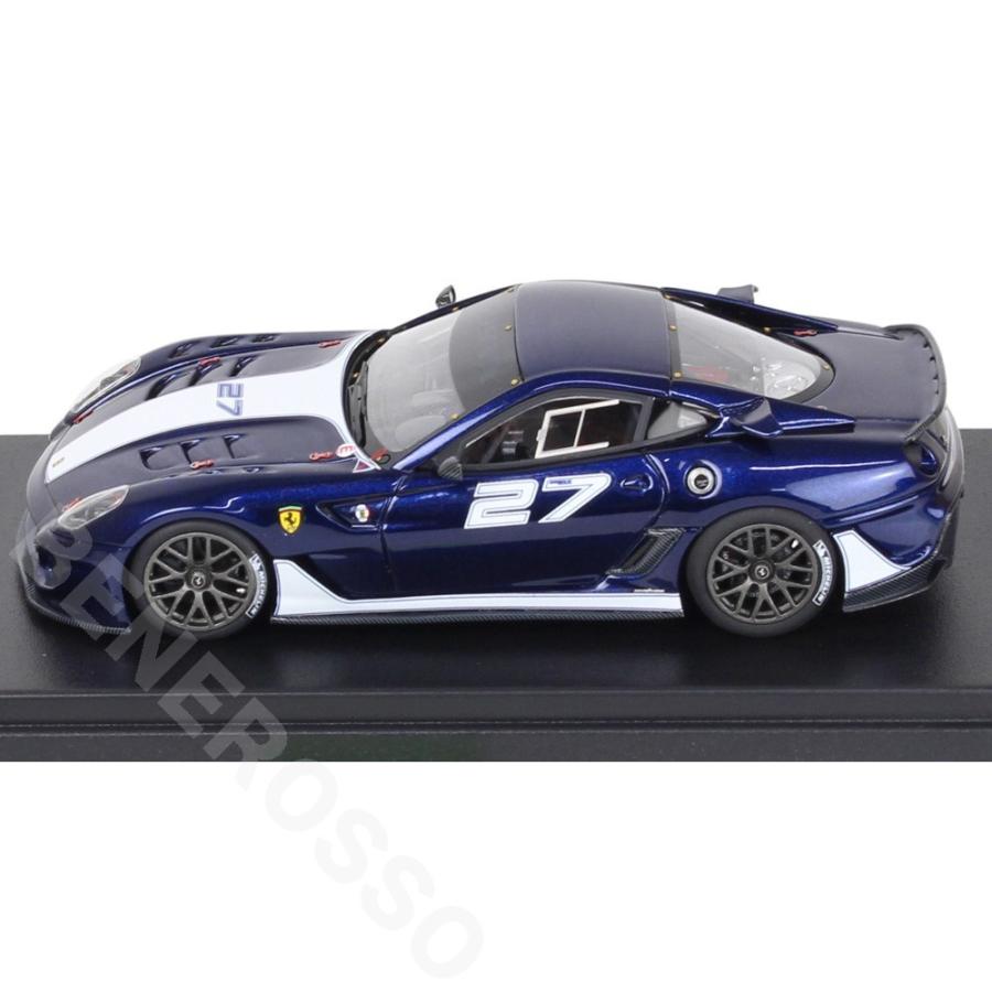 Look Smart 1/43スケール フェラーリ 599XX “Versione Clienti”#27 Blue Tour de France LS368D｜victorylap｜02