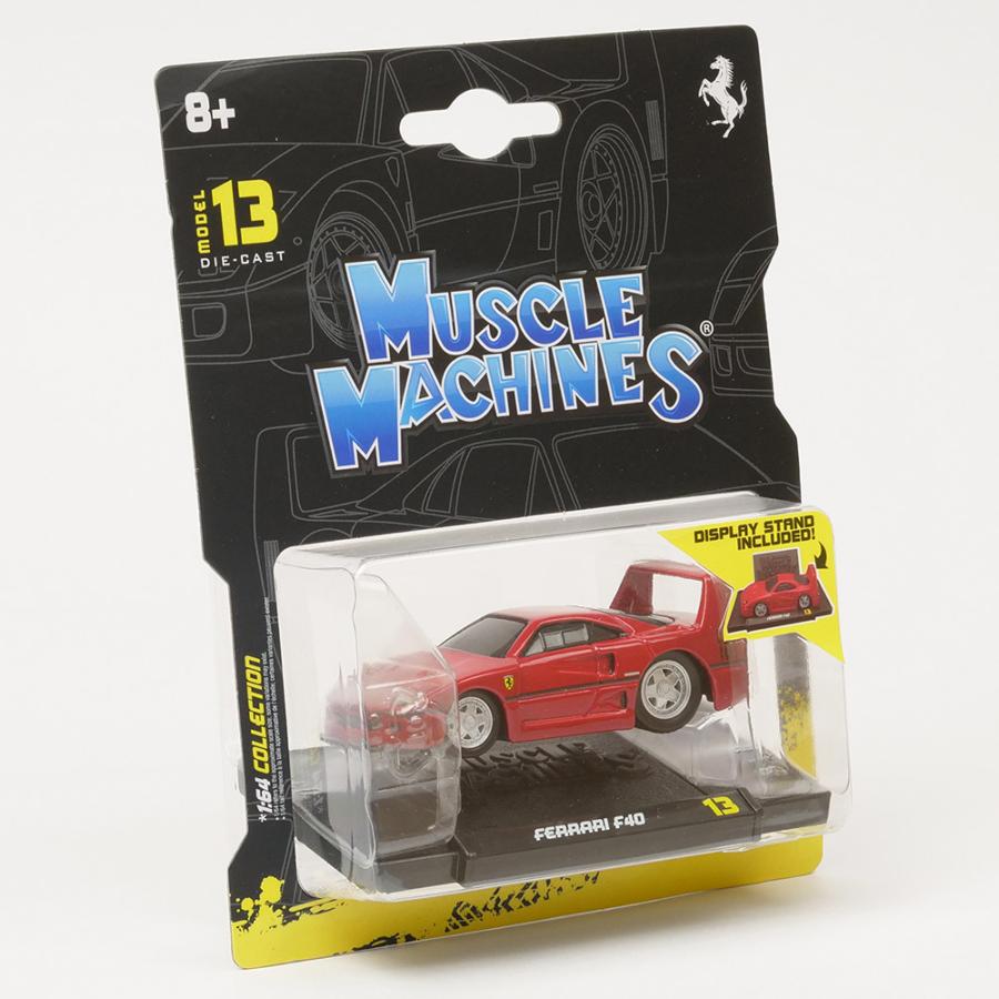 Ferrari（フェラーリ） Maisto 1/64スケール MM F40 レッド MS15558RED