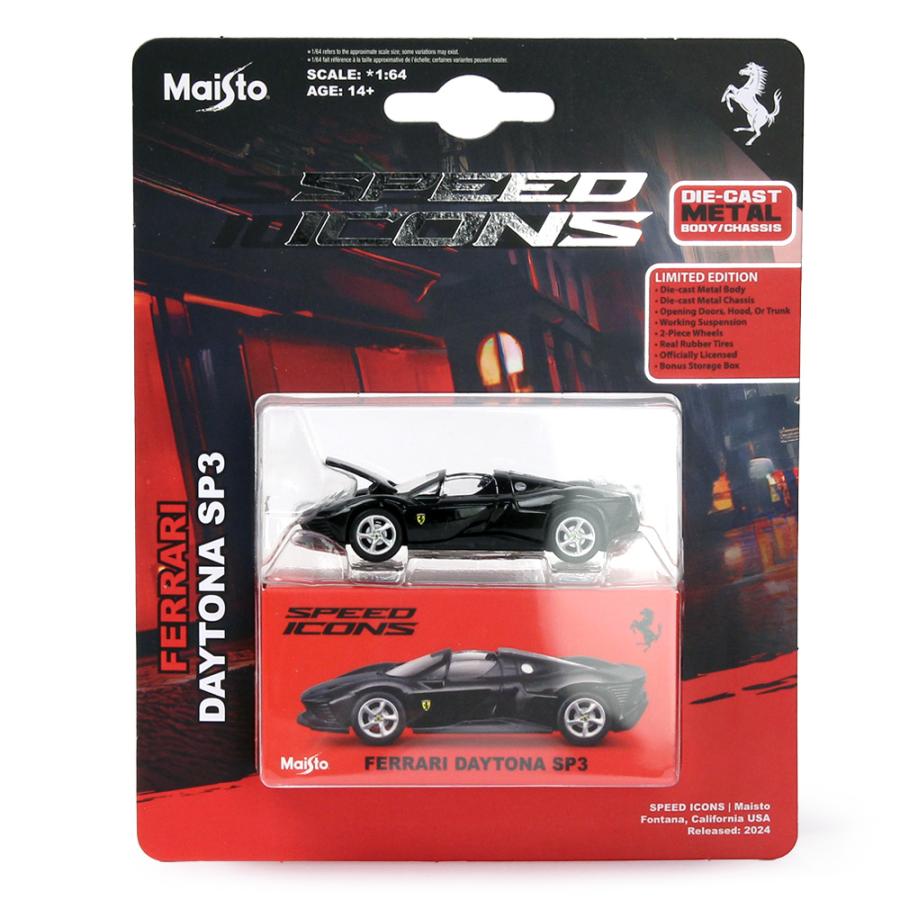 Ferrari（フェラーリ） Maisto 1/64スケール SPEED ICONS デイトナ Sp3