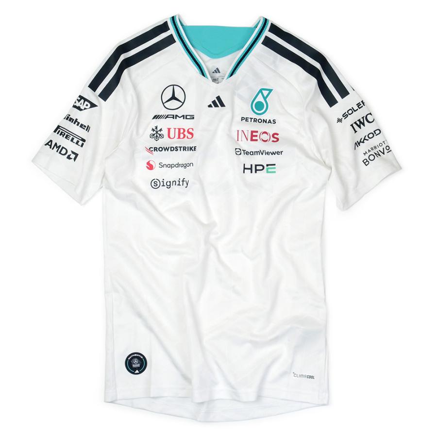 超特価　メルセデス AMG ペトロナス F1 チーム Tシャツ オーセンティック adidas（アディダス） メルセデス AMG ペトロナス F1 チーム