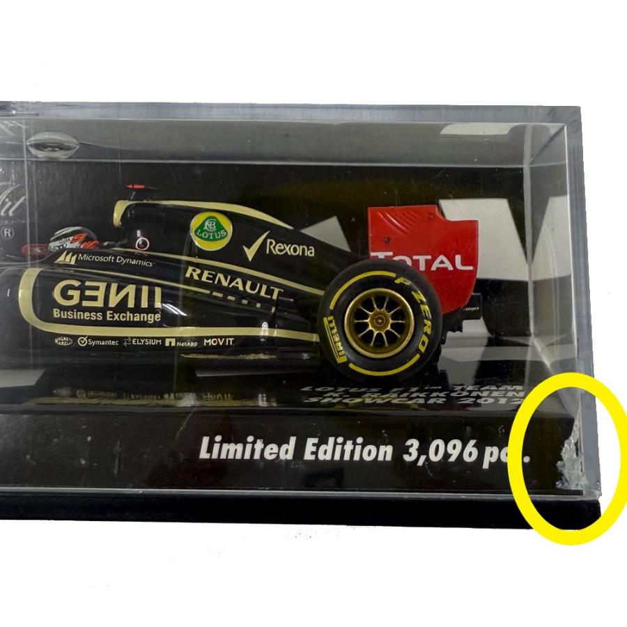 MINICHAMPS ロータス・ルノーGP 1/43 キミ・ライコネンおまけ