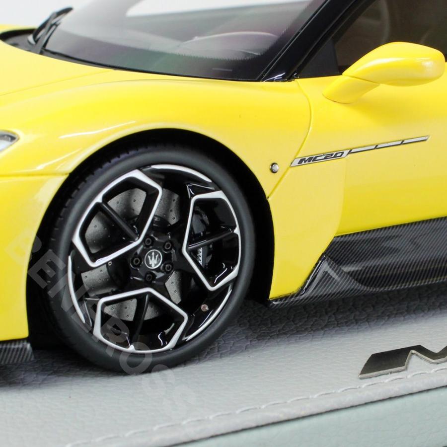 BBR MODELS 1/18スケール マセラティ MC20 Giallo Genio P18191DV_3