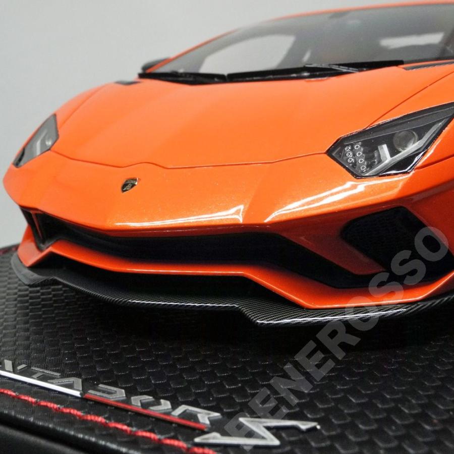 Mrコレクション 1 18スケール ランボルギーニ アヴェンタドールs Arancio Argos Lambo27c Mra Ite F1グッズ ショップ Victory Lap 通販 Yahoo ショッピング