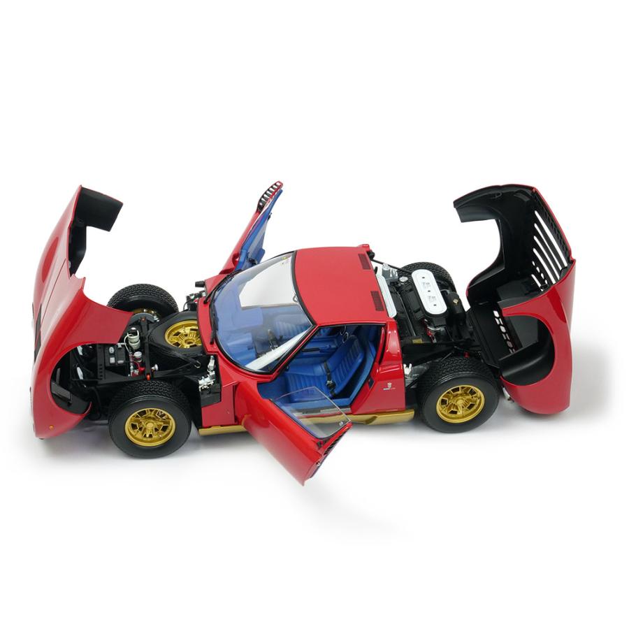 京商 1/12スケール ランボルギーニ ミウラ P400 (レッド) KS08621RBL_2