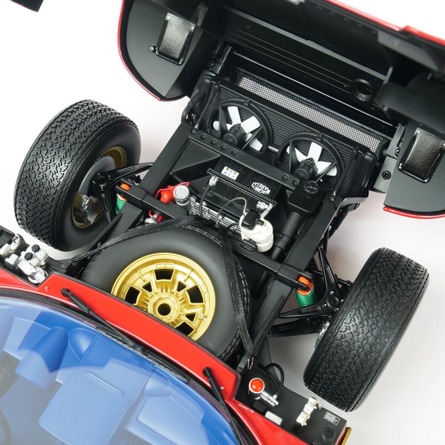 京商 1/12スケール ランボルギーニ ミウラ P400 (レッド) KS08621RBL_8