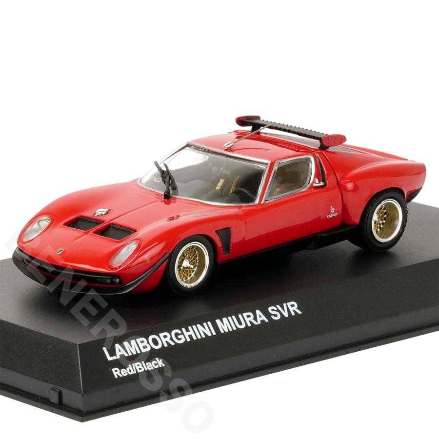 Lamborghini（ランボルギーニ） 京商 1/43スケール ミウラ SVR (レッド