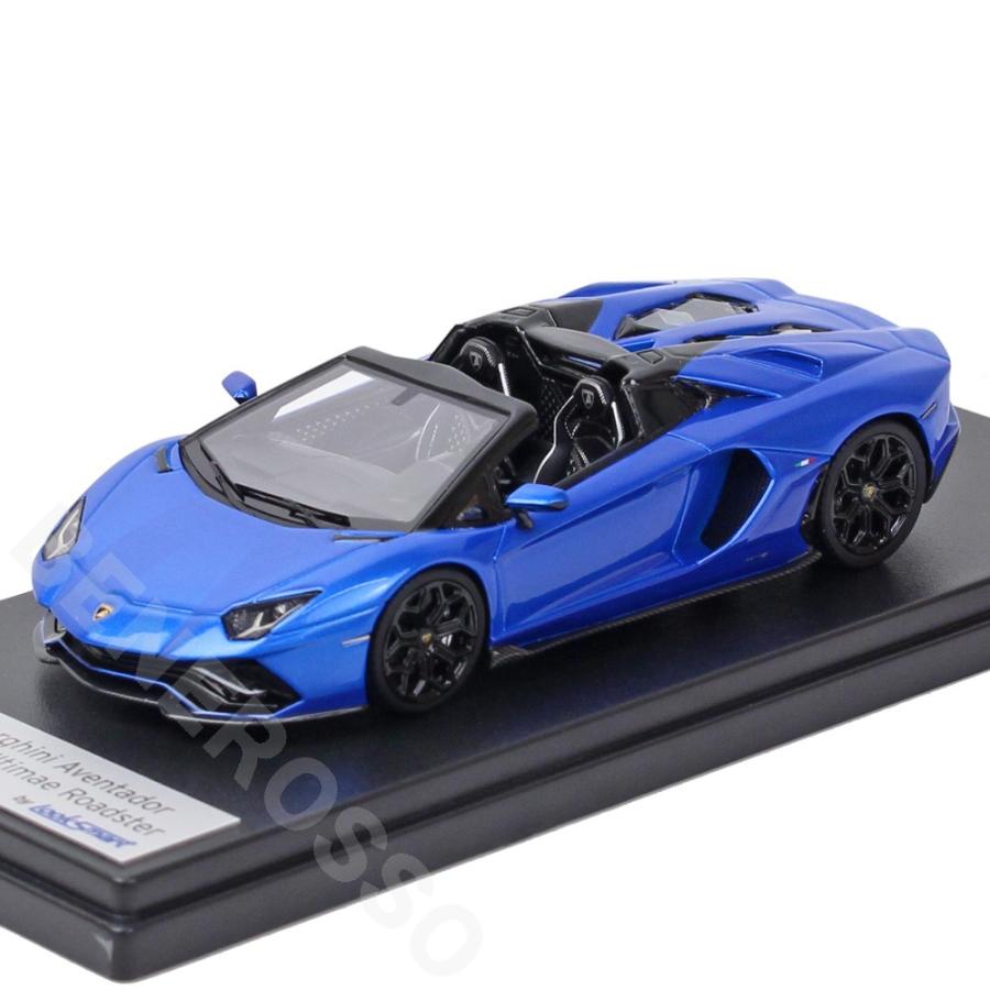 1/43　アイドロン　LP700-4　ロードスター　アヴェンタドール　青 Make Up Co., Ltd. / Lamborghini Aventador S Roadster 2017 1/43