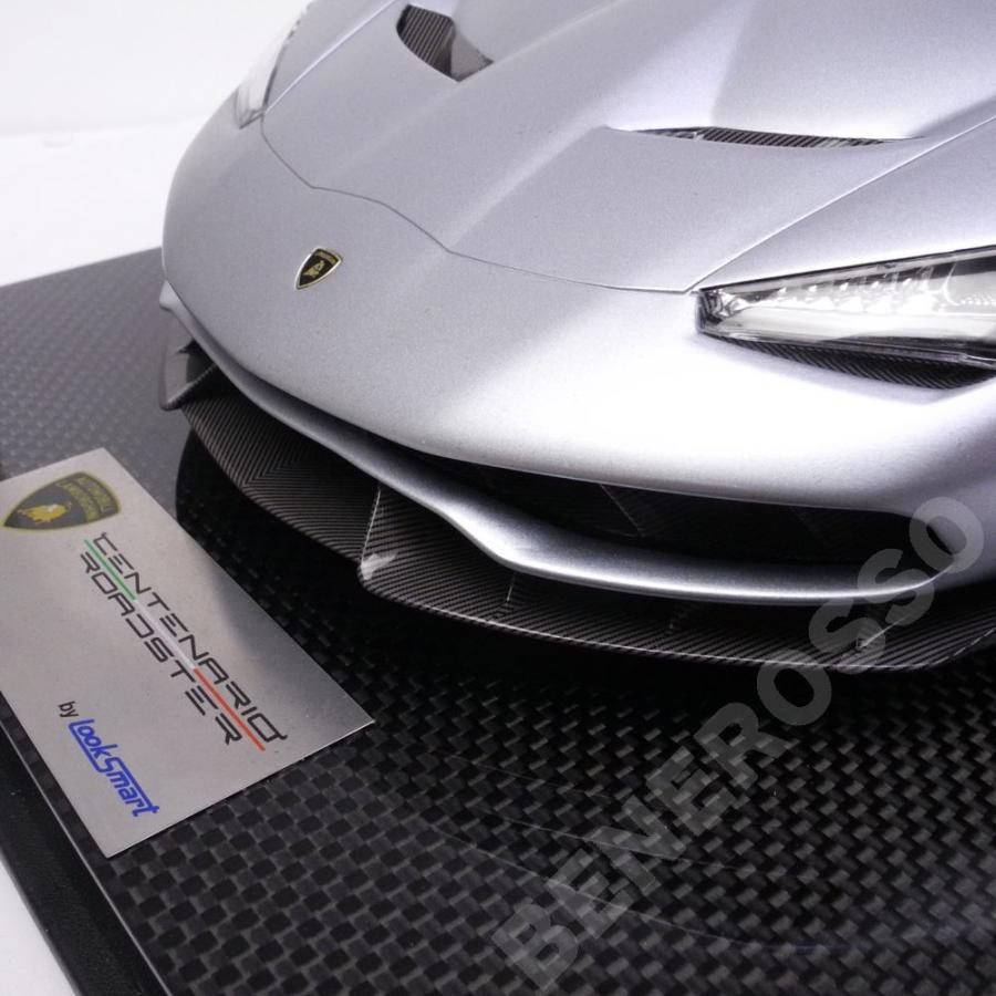 Look Smart 1/12スケール ランボルギーニ センテナリオ ロードスター Argento Centenario シルバー LS12-09A （宅配便大型）の画像