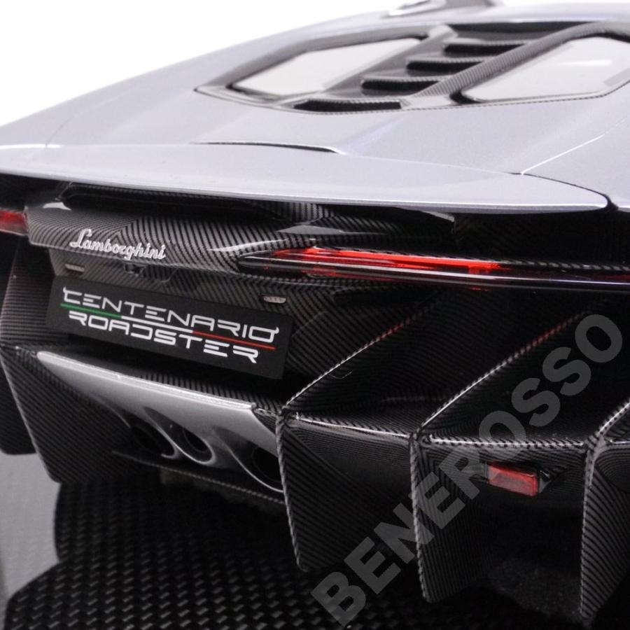 Look Smart 1/12スケール ランボルギーニ センテナリオ ロードスター Argento Centenario シルバー LS12-09A （宅配便大型）の画像