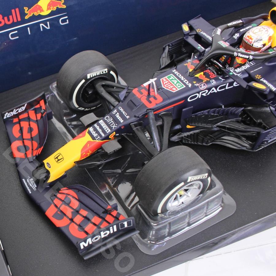 1/18 レッドブル RB16B M.フェルスタッペン2021 レッドブル MINICHAMPS 1/18スケール レーシング ホンダ RB16B M
