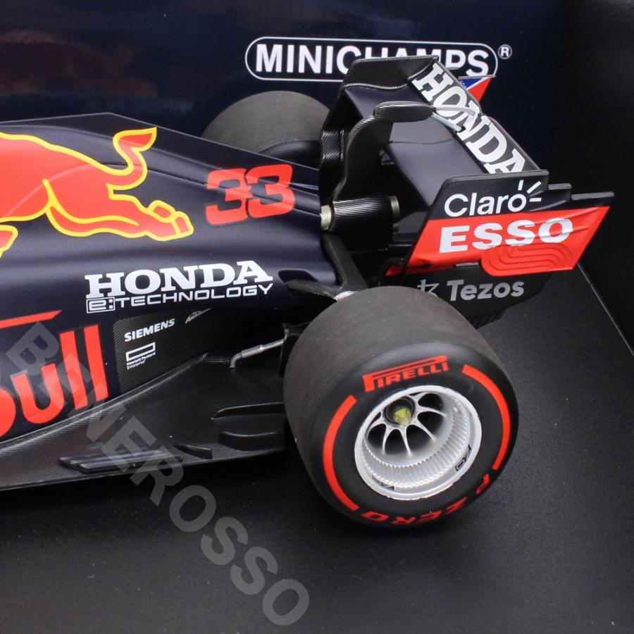 MINICHAMPS 1/18スケール レッド ブル レーシング ホンダ RB16B M 