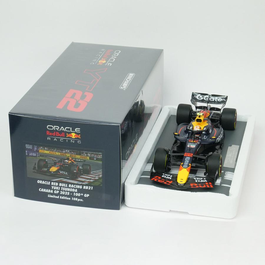 ミニチャンプス MINICHAMPS 1/18スケール オラクル レッド ブル