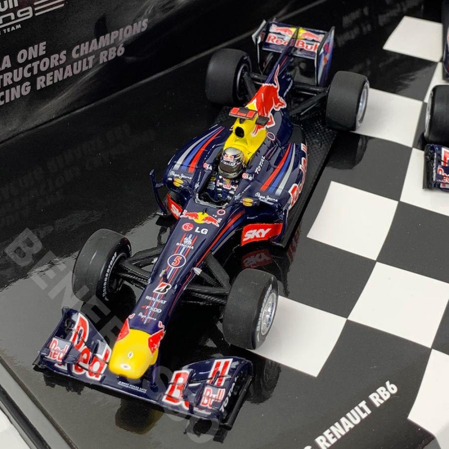 レッドブル MINICHAMPS 1/43スケール レーシング ルノー RB6 レッドブル MINICHAMPS 1/43スケール レーシング ルノー RB6