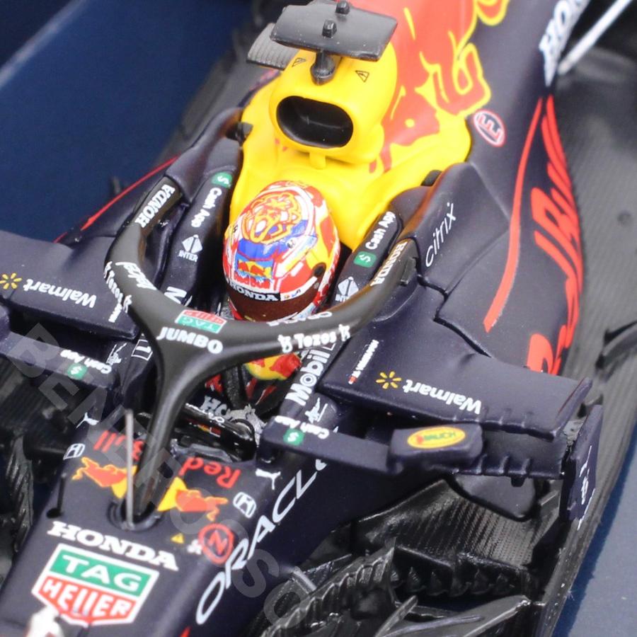 MINICHAMPS 1/43スケール レッド ブル レーシング ホンダ RB16B M.フェルスタッペン オランダGP 2021 ウィナー 410211433_3
