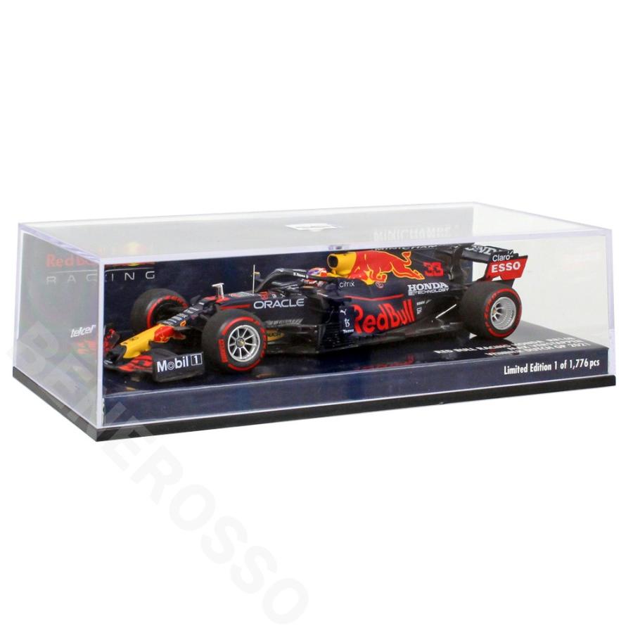 MINICHAMPS 1/43スケール レッド ブル レーシング ホンダ RB16B M.フェルスタッペン オランダGP 2021 ウィナー 410211433_4