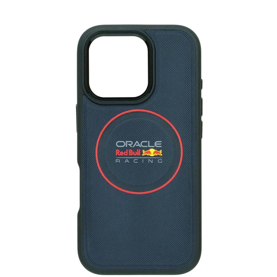 オラクル レッドブル レーシング iPhone16Pro マグセーフ PU レザー