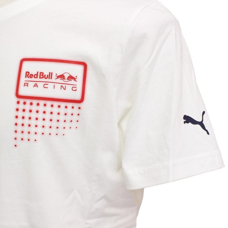 PUMA（プーマ） レッドブルレーシング ダブルブル Tシャツ ホワイト