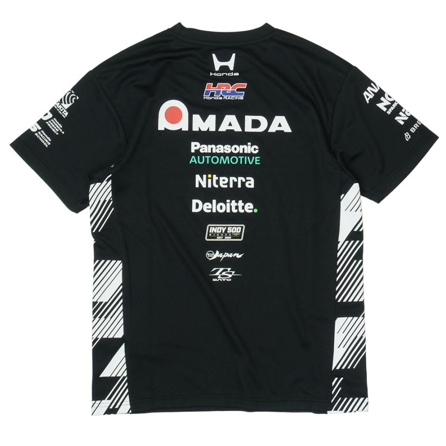 佐藤琢磨 TS ドライバーズ Tシャツ 2026 ブラック TS-2602の画像