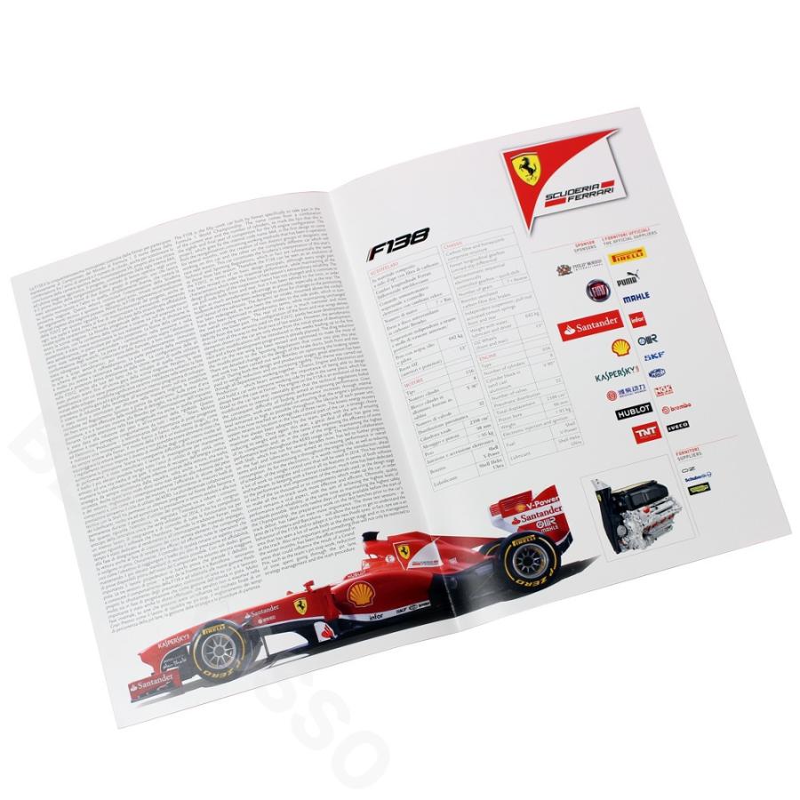 フェラーリ 2013 F138 新車プレスリリース  （返品・交換対象外）｜victorylap｜03