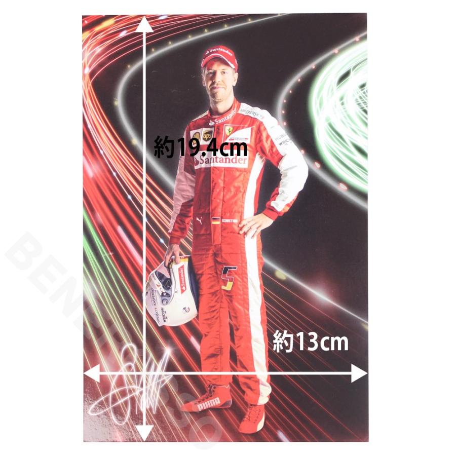 フェラーリ 2015 フェラーリ オリジナル ドライバーカード S.ベッテル  （返品・交換対象外）｜victorylap｜02