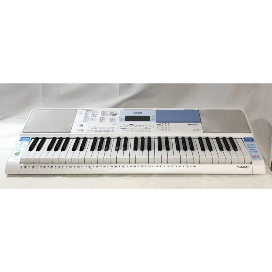 展示品）カシオ(CASIO) 光ナビゲーションキーボード LK-515 61 鍵盤が 