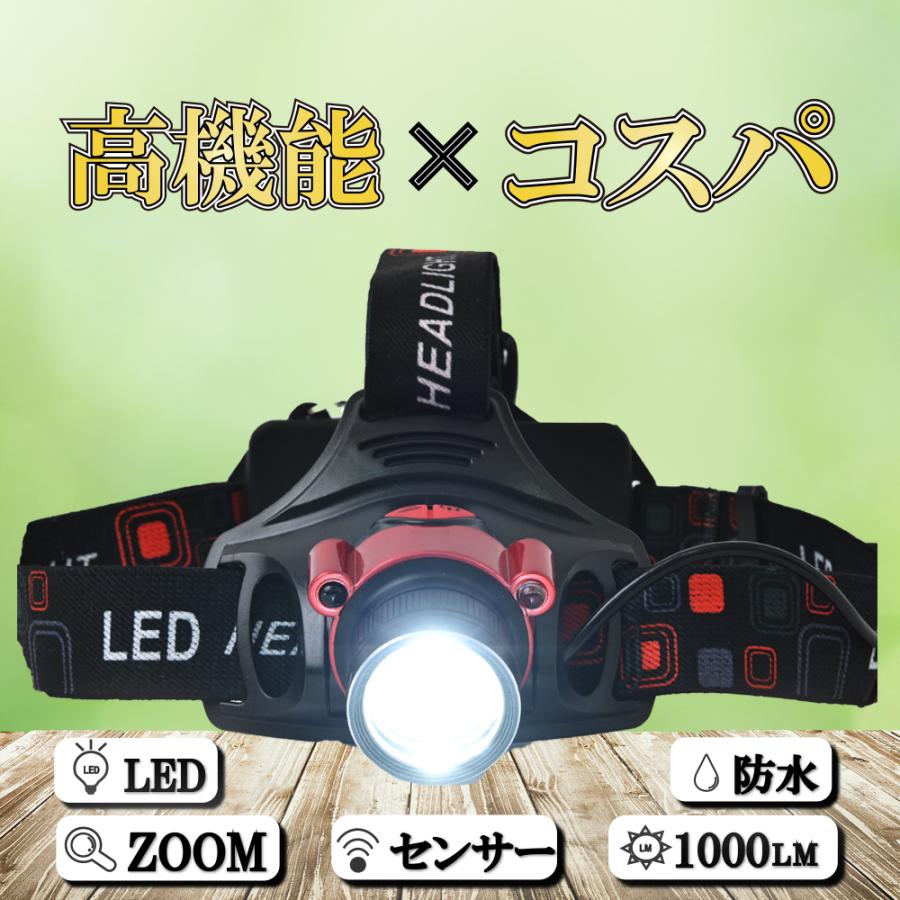 ヘッドライト 釣りライト Ledライト ヘッドランプ 釣り用ライト 防水 登山 釣り 釣り用 登山用 Ledヘッドライト センサー点灯 防災 災害対策 Ya0042 Vidas 通販 Yahoo ショッピング