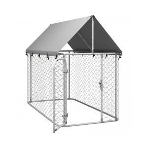 屋外用犬小屋 屋根付き 200x100x150cmの画像