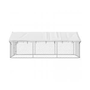 vidaXL 屋外用犬小屋 屋根付き 400x200x150cm : vidaXL Yahoo!店