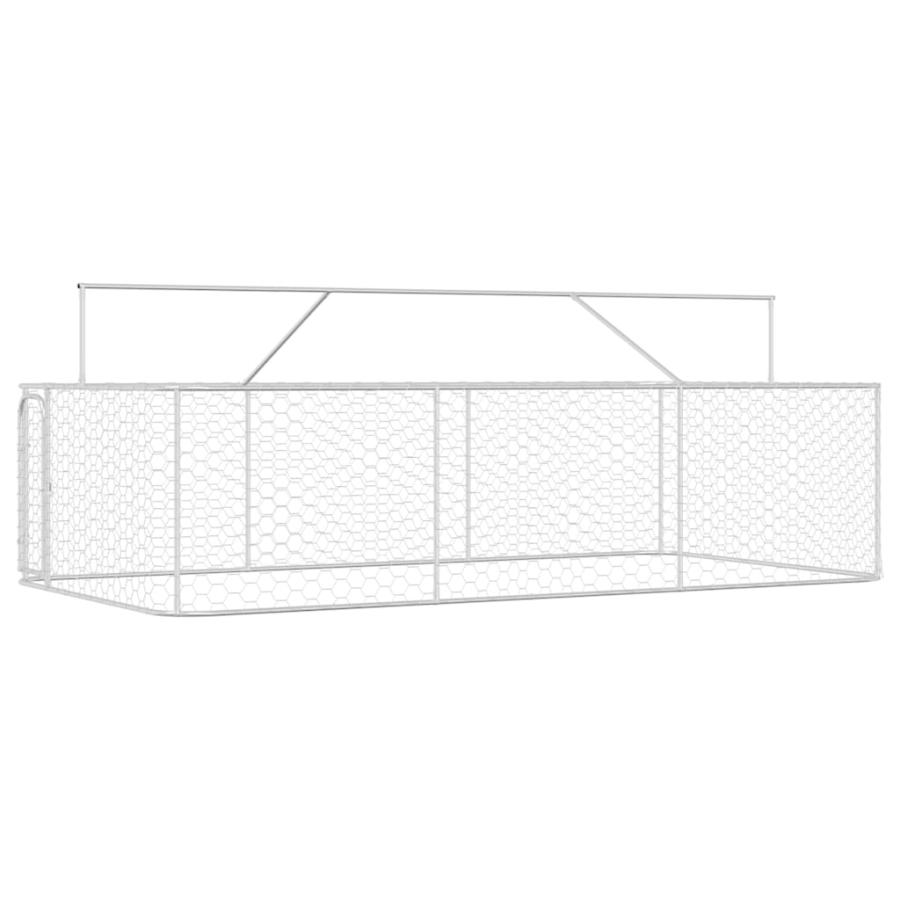vidaXL 屋外用犬小屋 屋根付き 400x200x150cm : vidaXL Yahoo!店
