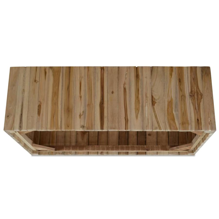 vidaXL コーヒーテーブル 天然 50x90x30mm 【公式通販】