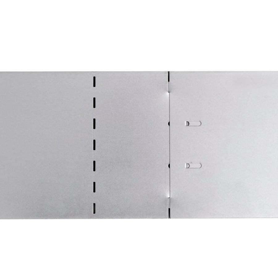 芝生フェンス 20点セット 亜鉛メッキ鋼製 100x20cmの画像
