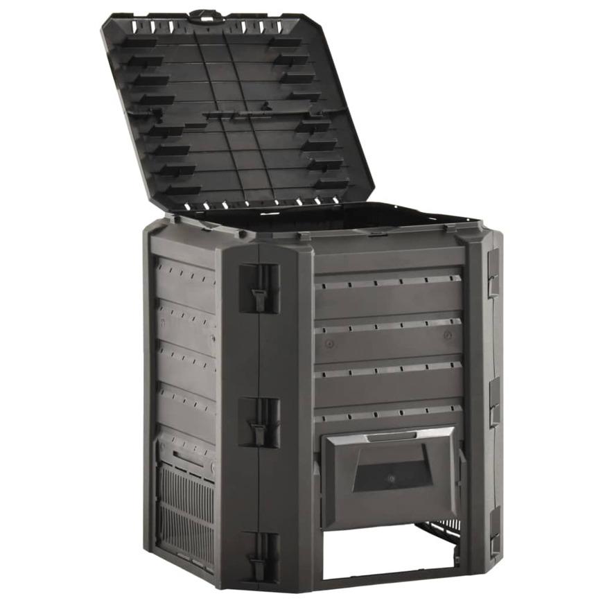 【特価商品】vidaXL ガーデン堆肥箱 380L 72x72x83cm ブラッ vidaXL ガーデン堆肥箱 ブラック 380L : vidaXL Yahoo!店 - 通販