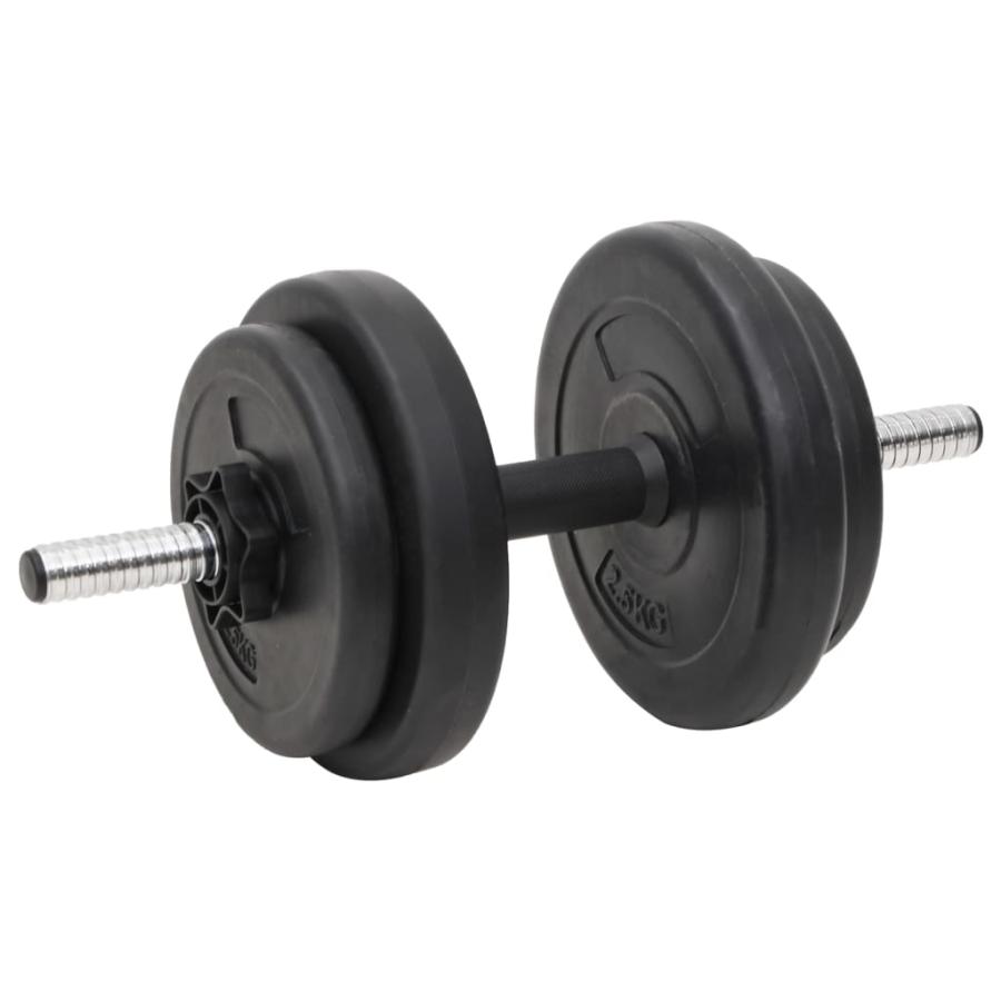 vidaXL バーベル＆ダンベル プレートセット付き 90kg : vidaXL Yahoo