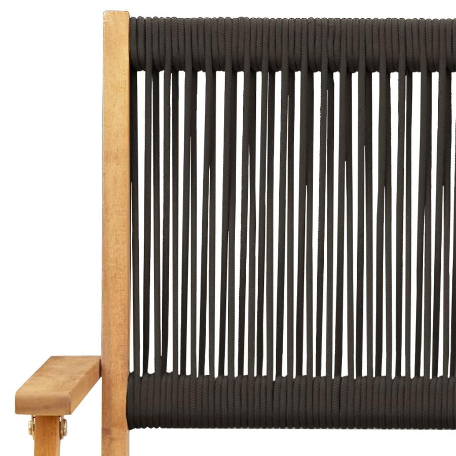 チェア リクライニング 折りたたみ キャンプ アウトドア キャンプ用品 4点セット ブラック アカシア無垢材