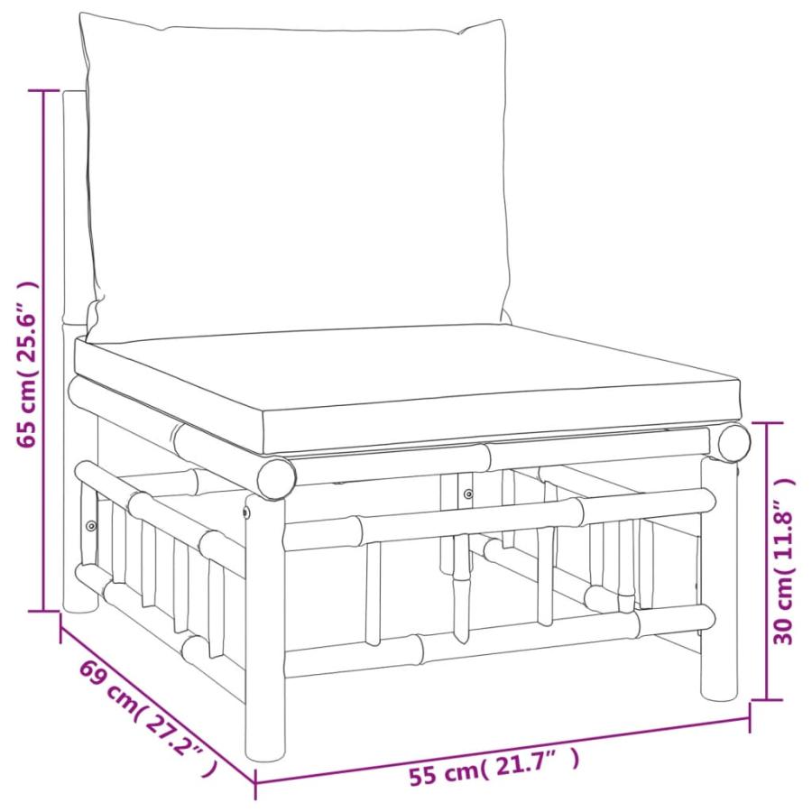 チェア ソファ おしゃれ ガーデンチェア アウトドア 屋外用 バルコニー 北欧 屋外家具 ホテル カフェ3点セット クリームホワイトクッション付き 竹製_1