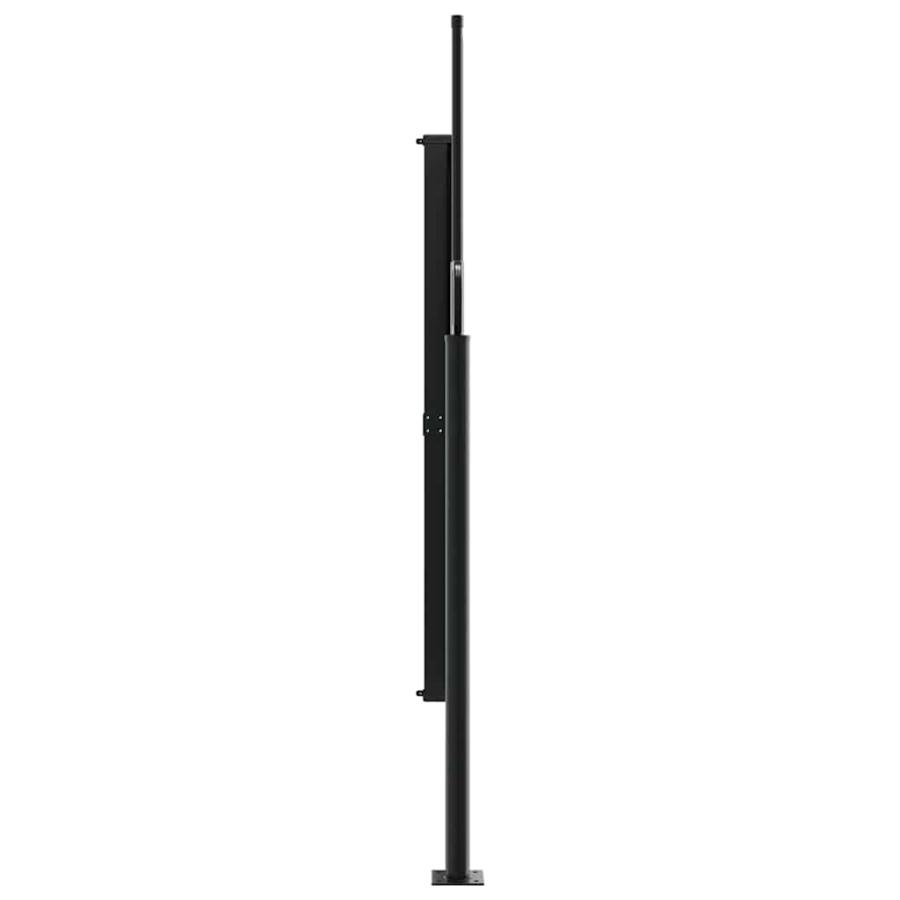 vidaXL 引き込み式サイドオーニング 160x500cm アントラシート