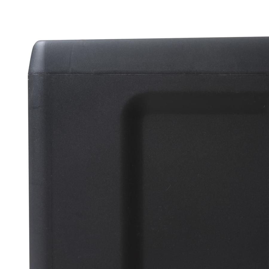 vidaXL ガーデン ストレージキャビネット 収納棚 黒色 : vidaXL Yahoo