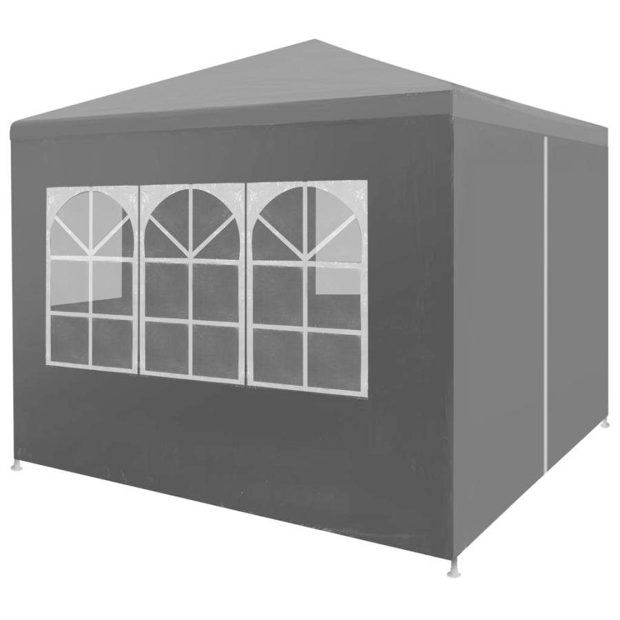 パーティーテント 3x3m アントラシートの画像