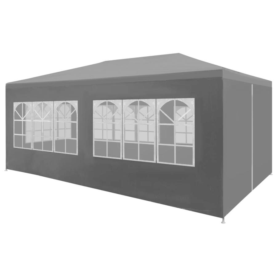 パーティーテント 3x6 m アントラシート