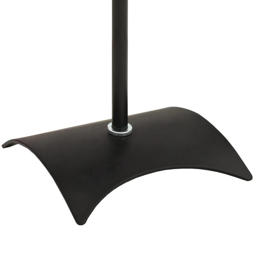 vidaXL ユニバーサルスピーカースタンド ブラック 2点 : vidaXL Yahoo