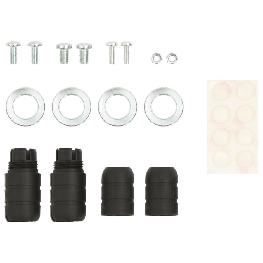 vidaXL ユニバーサルスピーカースタンド ブラック 2点 : vidaXL Yahoo