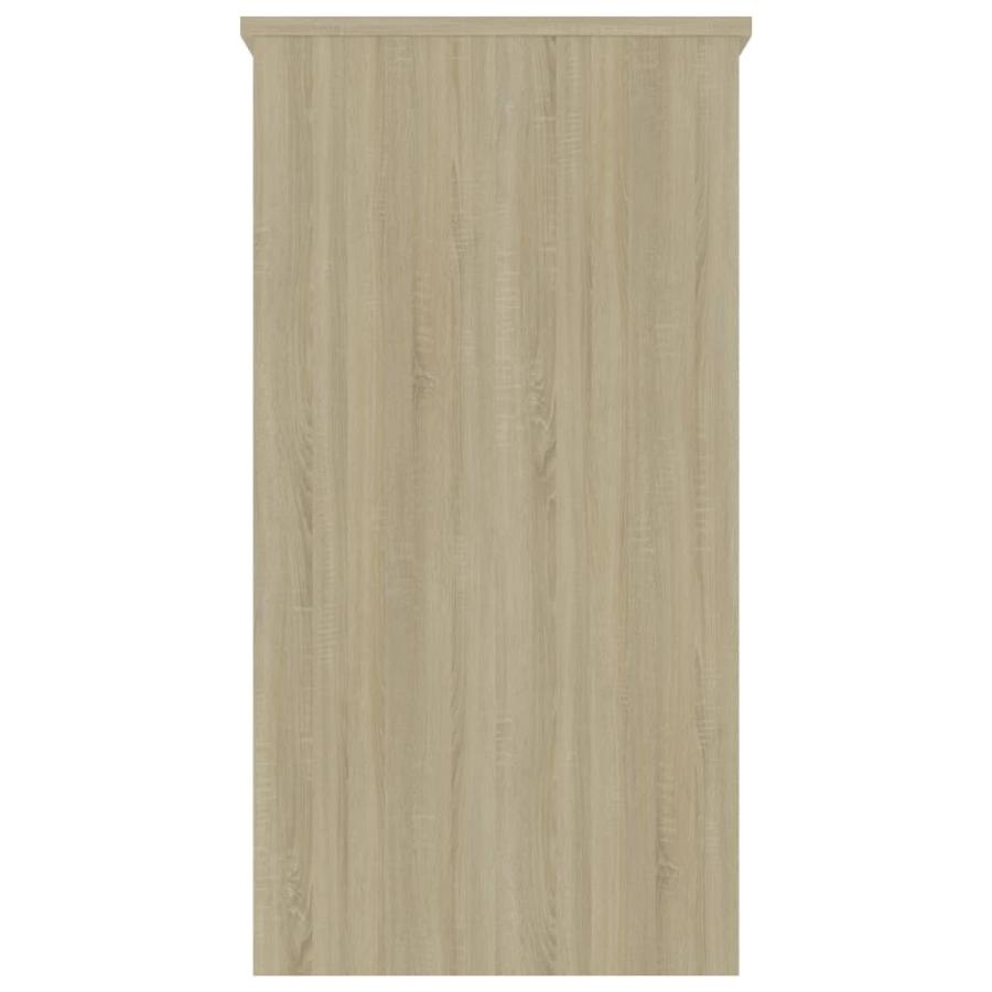 vidaXL デスク ソノマオーク 80x40x75cmの画像