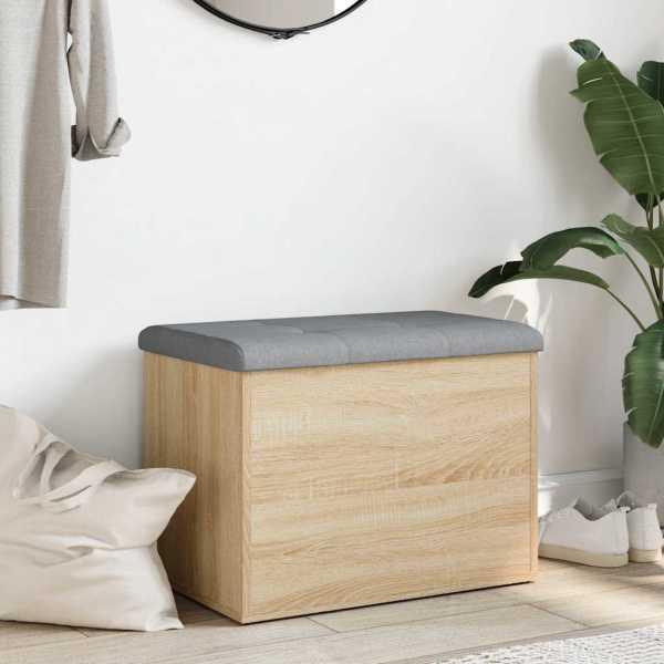 vidaXL 収納ベンチ ソノマオーク 62x42x45の画像
