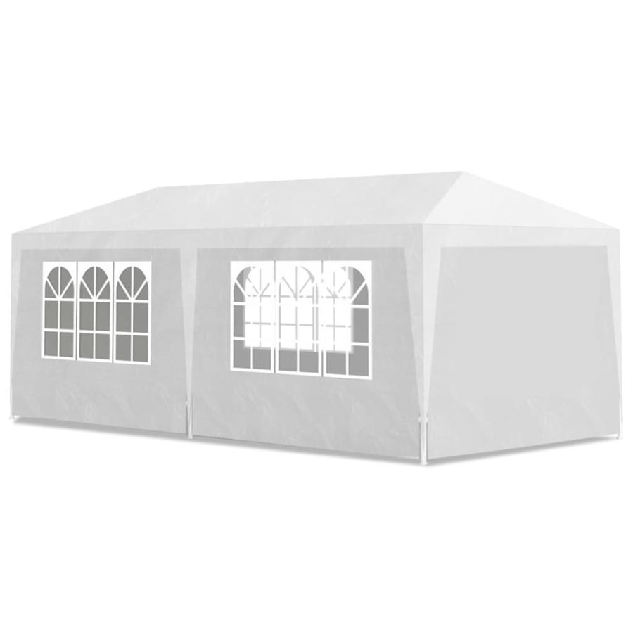 パーティーテント 3x6m ホワイトの画像
