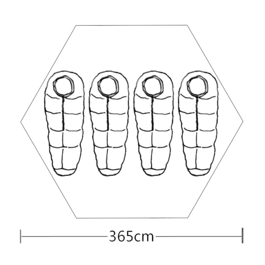 vidaXL 4人用テント ブルー : vidaXL - 通販 - Yahoo!ショッピング