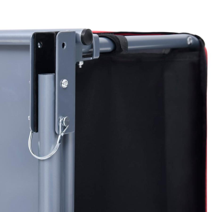 vidaXL 自転車用トレーラー ブラック＆レッド 65kg : vidaXL - 通販