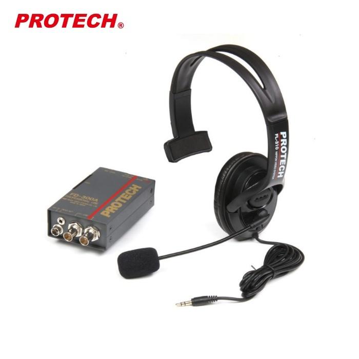 専門店専門店PROTECH プロテック FD-300A インカム 有線式インターカム お買い得4個セット ビデオカメラ シャープ ビデオカメラ用 映像/音声/S映像ケーブル(1.5m)(005 512 0851)