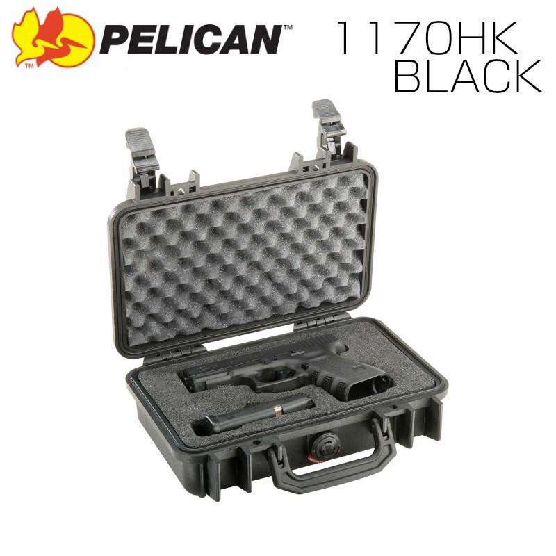 Pelican ペリカン 1170hk ブラック 業務用 小型カメラケース ブロックウレタン付き プロテクトケース Purrworld Com