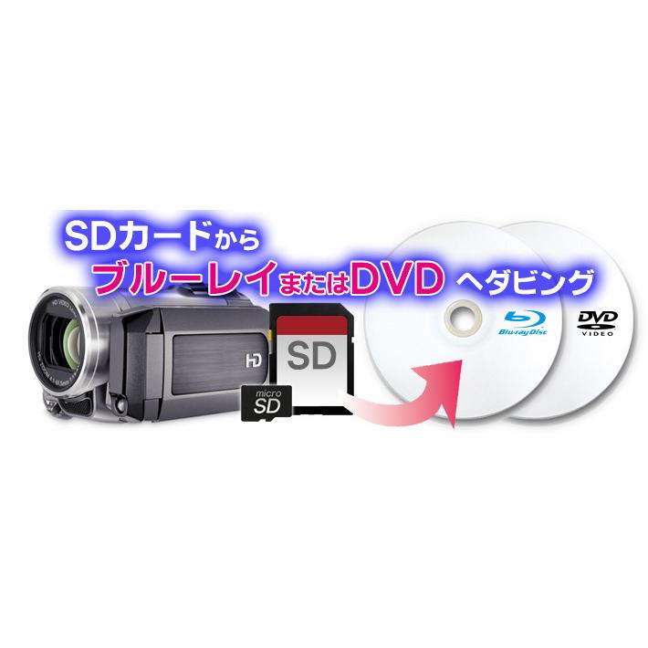 Sdカード マイクロsdカードからブルーレイ Dvdへダビング 60分あたりの料金です 5000円以上送料無料 西濃便のみ Sd To Bd Dvd 日本ビデオサービス ヤフーストア 通販 Yahoo ショッピング