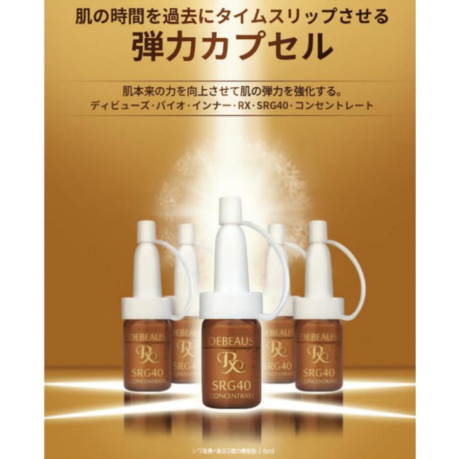 3本セット ディビュース SRG40 コンセントレート 正規品 DEBEAUS 美容 